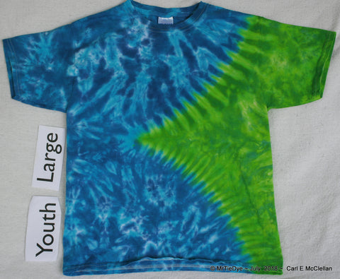 Youth Large Tie-Dye V Tee