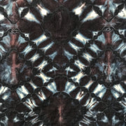 2X Discharged Black Diamond on Black Tie-Dyed Tee ~ Monochrome Tie-Dye