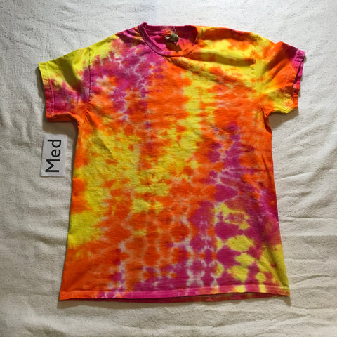 Adult Medium Tie-Dye Storm Radar Design tee ~ from the video