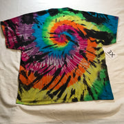 3X Discharged Rainbow Spiral 'Teach Peace' Tee ✌️