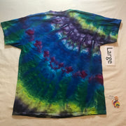 Adult Large Intentionally Random Time-Warp Ice-Dyed Tee