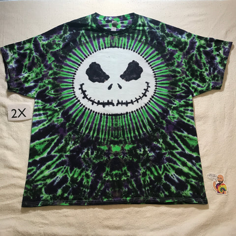 2X Tie-Dye Jack Skellington Tee