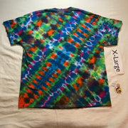 XL Tie-Dyed Random WILD Pleated Tee