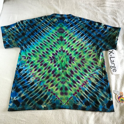XL Tie-Dye Diamond Vortex Tee