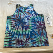 Adult XL Intentionally Random Tie-Dye Tank Top