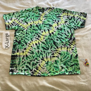 Midnight UV-Glow Tie-Dye XL Scrunch Tee