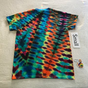 Adult Small Random WILD Pleated Tie-Dye Tee