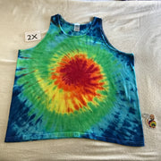 2X Tie-Dye Storm Tank top