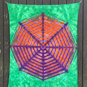 Tie-Dye Spiderweb Tapestry