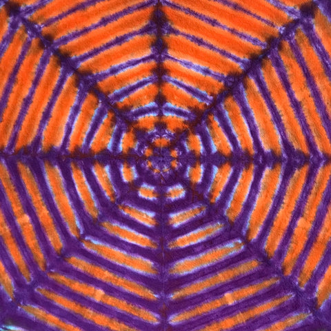 Tie-Dye Spiderweb Tapestry