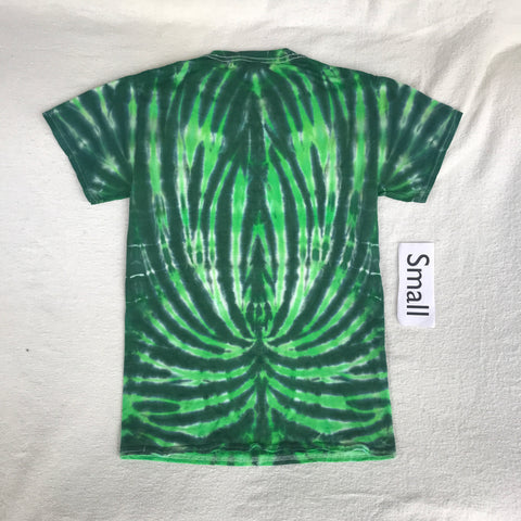 Adult Small Tie-Dye Two Color Spider Design (upside down)