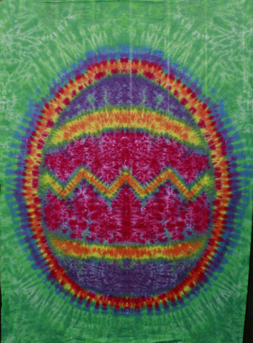 Tie-Dye Easter Egg Tapestry