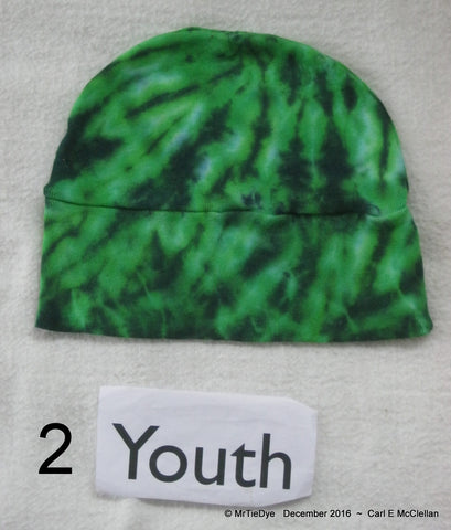 Youth Tie-Dye Beanie Cap      #2