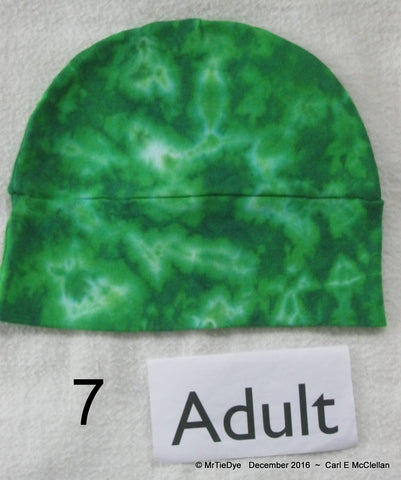 Adult Tie-Dye Beanie Cap  #7