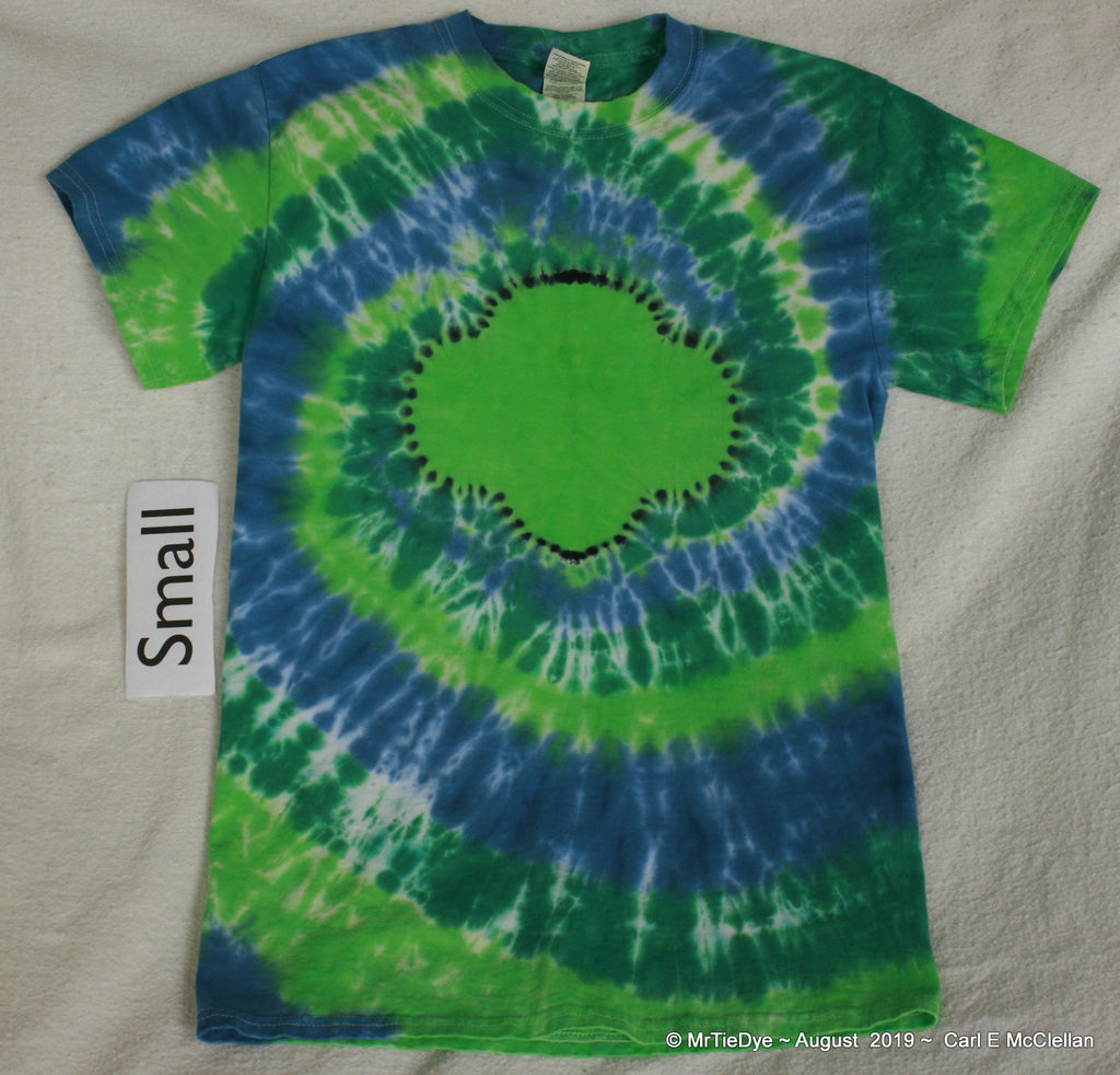 MrTieDye Adult Medium Tie-Dye Camo Scrunch Tee